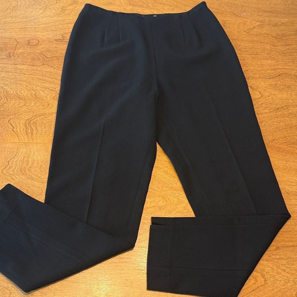 Thalian Sleek Black Pants